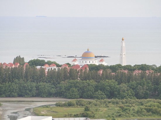 水上モスクMasjid Selat Melaka