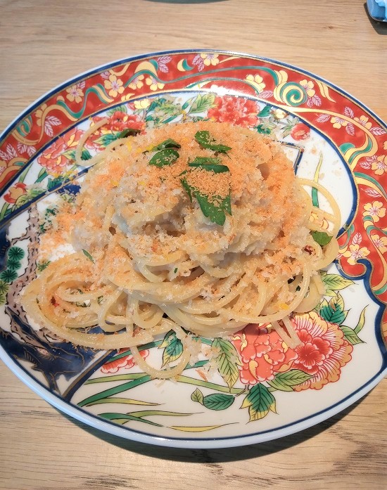 RISTORANTE & BAR E'VOLTA（リストランテ アンド バー エボルタ）ランチ からすみのスパゲッティ