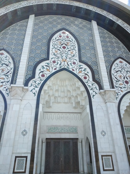 wilayah mosque（連邦直轄領モスク）壁面デザイン