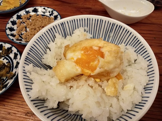 蒲田 天ぷら すずき 半熟卵天