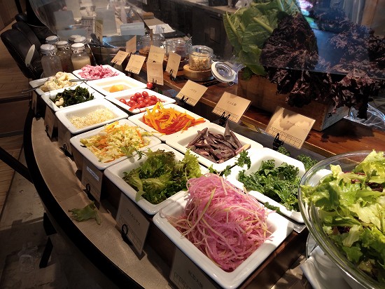 キャロル 五反田 ランチ サラダバー付きカフェ バーの穴場スポット